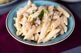 TAVUKLU KREMALI MAKARNA