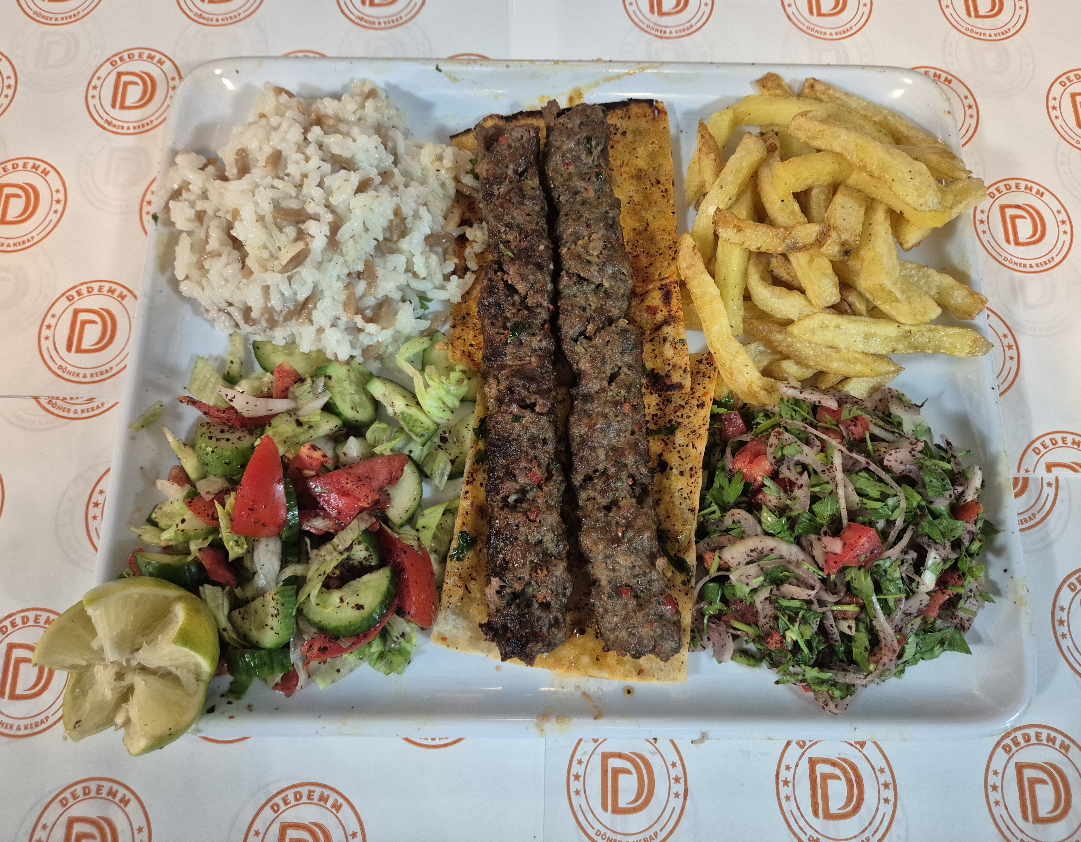 Kıyma Servis Pilavlı